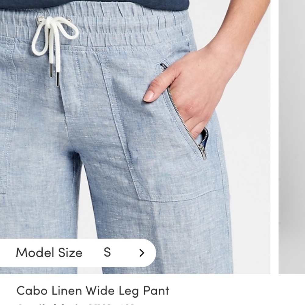 Athleta Linen pants